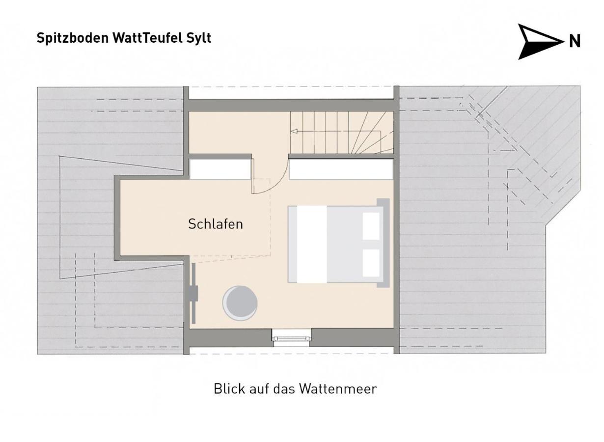 Wattteufel Sylt Apartman Kültér fotó